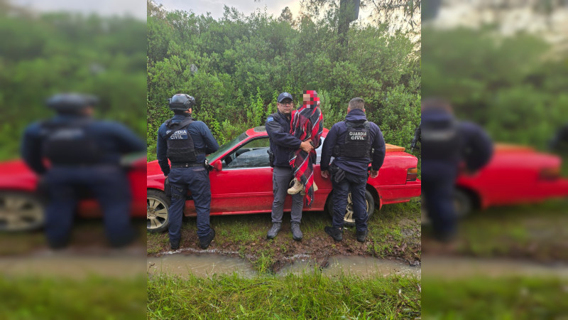 Abandonan auto con un niño secuestrado en Senguio, Michoacán: lo raptaron horas antes de los brazos de su madre 