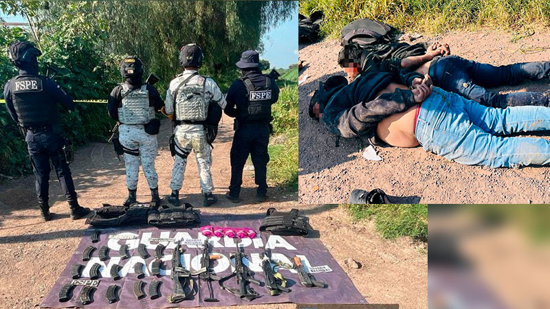 Guardia Nacional es atacada durante recorrido de seguridad en Salamanca; hay cinco detenidos 