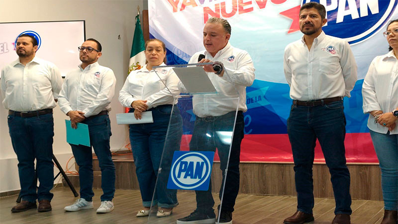 PAN definirá en el 26 si va solo o en alianza para el 27; descarta al PRD, Morena, PVEM y PT 