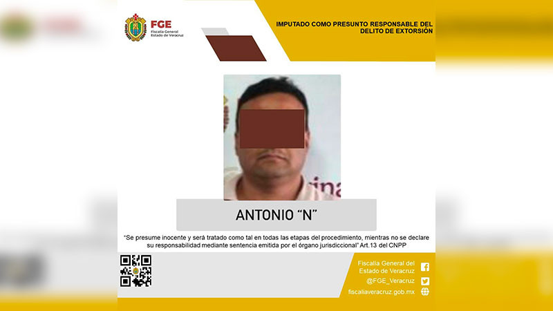Dictan prisión preventiva oficiosa a policía por presunta extorsión a comerciante en Veracruz  