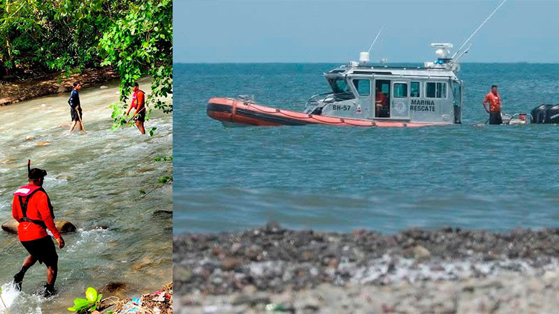 Localizan cuerpo sin vida de hombre que salvó a su hijo y 2 sobrinos de ser arrastrados por un arroyo en Nayarit 