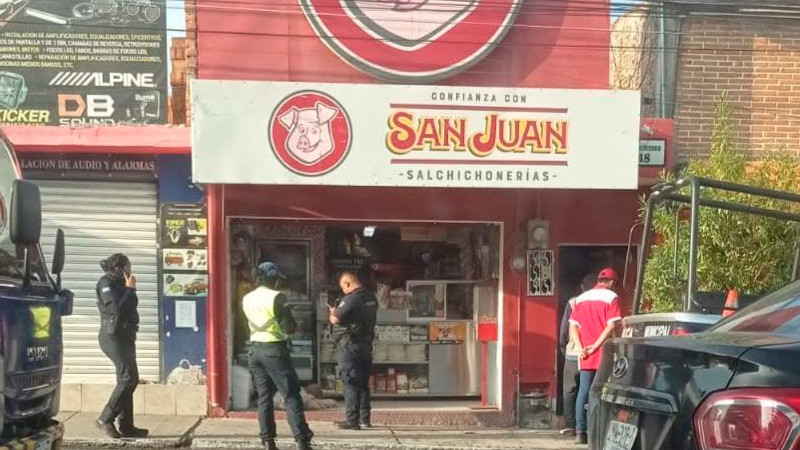 Adulto mayor pierde la vida al interior de un negocio en San Juan del Río, Querétaro 
