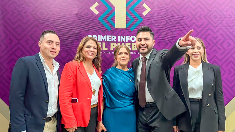 Fabiola Alanís reconoce el ejemplo de rendición de cuentas y buen gobierno del Huandacareo con Alexis Velázquez 