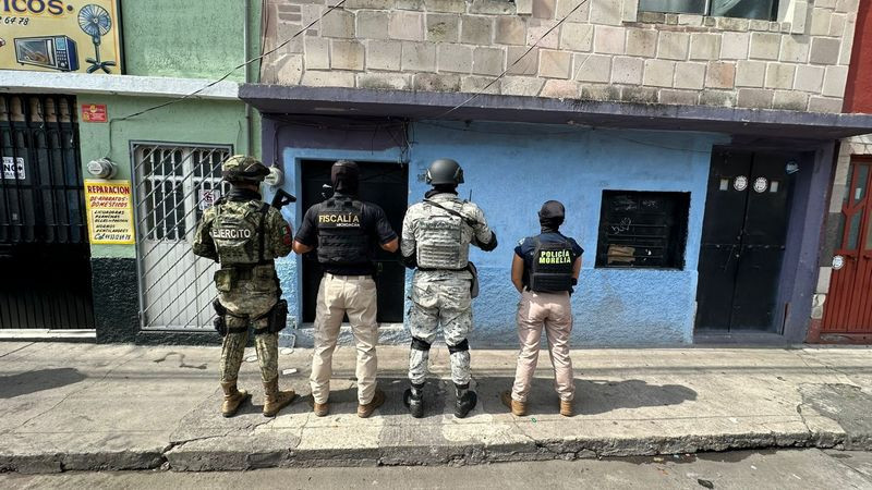 Aseguran 950 dosis de estupefaciente y detienen a dos personas en colonia Ventura Puente de Morelia 