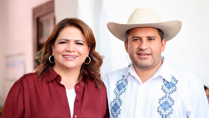 Fabiola Alanís reconoce avances de Carlos Manzo en Uruapan y su colaboración institucional para impulsar el desarrollo 