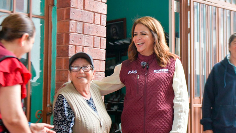 Continúa Fabiola Alanís con jornada de afiliación y reafiliación a Morena en Venustiano Carranza y Jiquilpan 