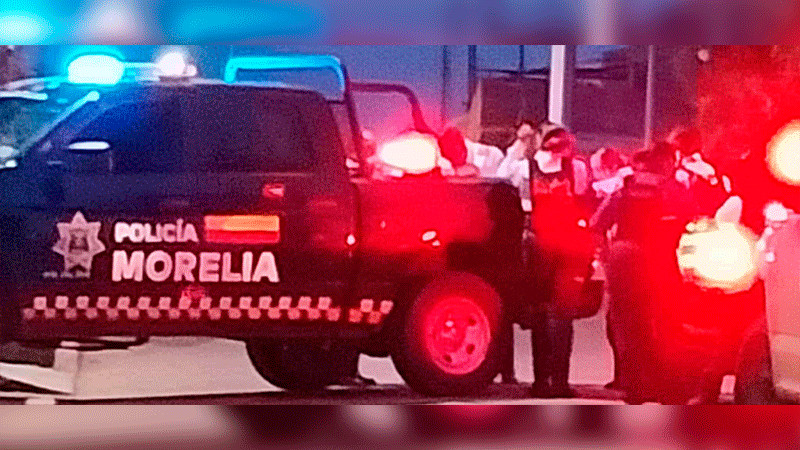 Balean a un individuo en Morelia, Michoacán, resultó herido 