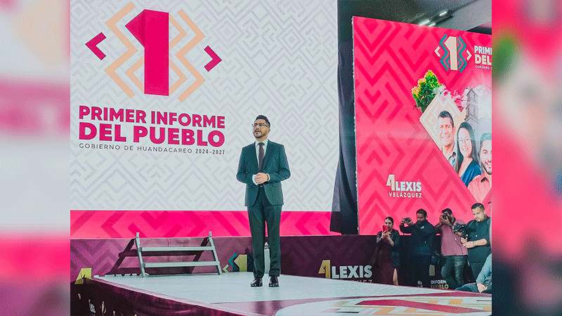 Alexis Velázquez presentó su 1er Informe de Gobierno: “un informe del pueblo” 