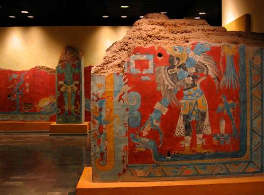 Datan investigadores de la UNAM pinturas murales prehispánicas, por medio de magnetización pictórica 