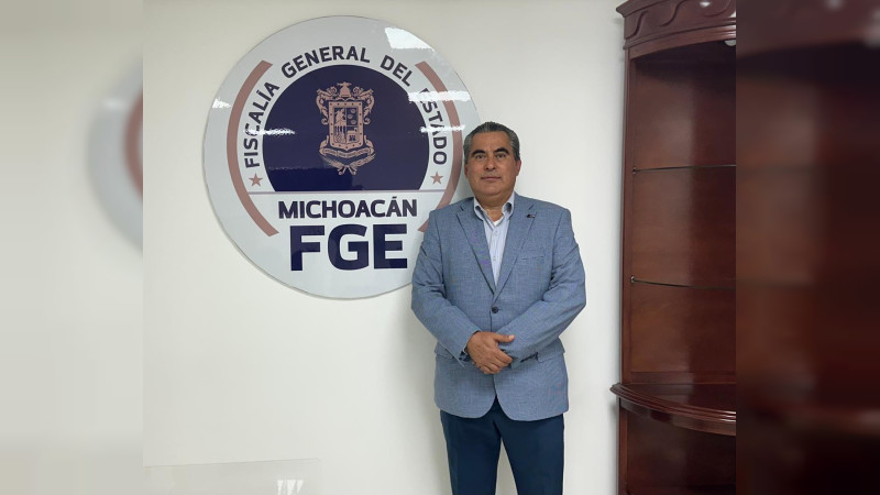 Relevo en la FGE Michoacán: Nicolás Maldonado, con 28 años de experiencia, deja la Coordinación de Fiscales 