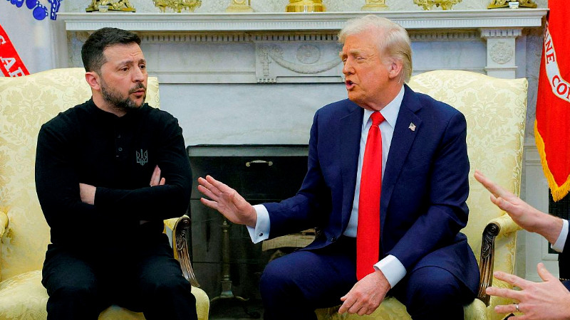 Zelenski puede acabar con la guerra "casi de inmediato", asevera Trump 