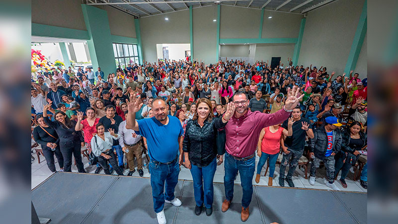 La 4T cumple con Jacona y los adultos mayores: Fabiola Alanís 