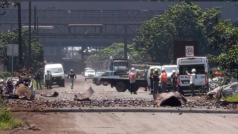 Se registra explosión en planta de ArcelorMittal en LC, Michoacán; solo hubo daños materiales 