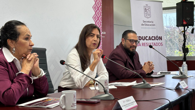 Tras 30 años, SEE logra evaluación educativa en Michoacán: Gaby Molina 