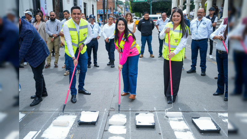 En Michoacán, construimos ciudades pensadas para el peatón: Gladyz Butanda 