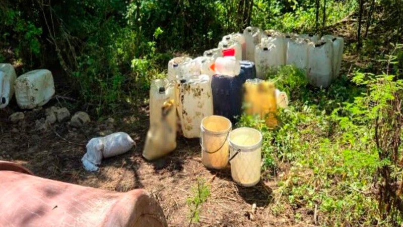 Destruyen 6 laboratorios clandestinos en Sinaloa y provocan afectación de 219 mdp al crimen 