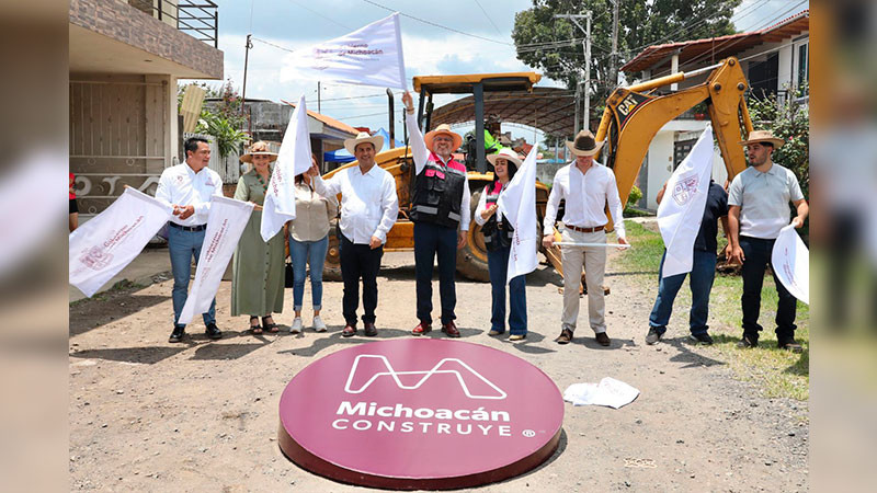 Inicia Bedolla obras complementarias del teleférico en Uruapan 