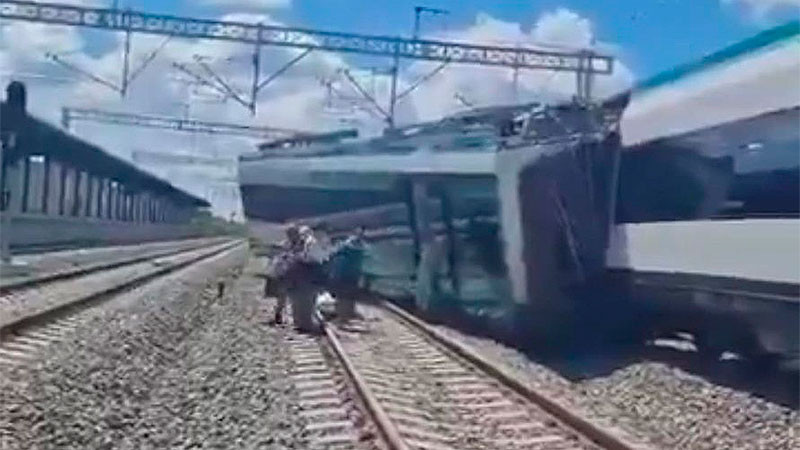 Se descarrila un vagón del Tren Maya; no se reportan lesionados  