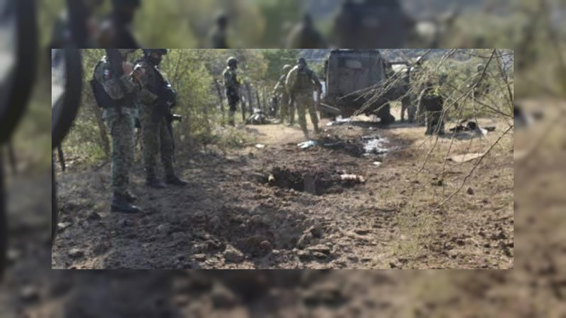 Muere militar tras explosión de mina en zona serrana de Tepalcatepec, Michoacán, hogar de capo con recompensa de 10 millones de dólares  