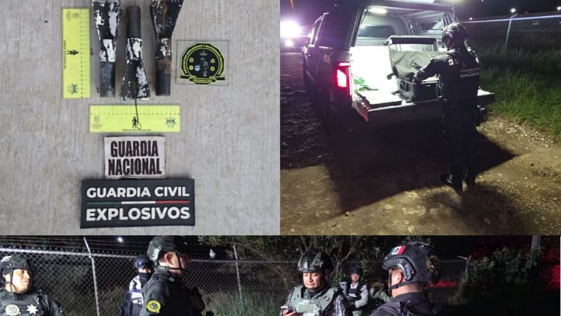 En Uruapan, Michoacán, aseguran y desactivan 3 artefactos explosivos listos para ser usados por drones 