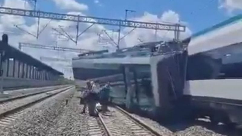 Gobierno de México niega descarrilamiento del Tren Maya; dicen fue un “percance de vía” 