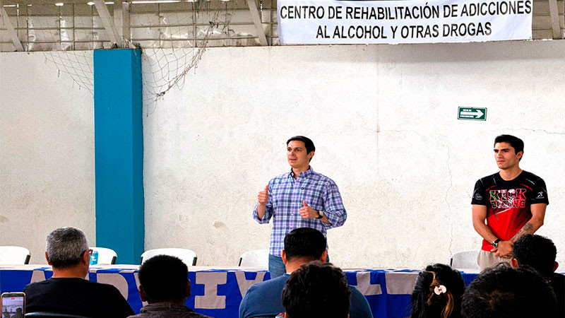 Impulsa el CECA el deporte en rehabilitación de personas en tratamiento por adicciones en Querétaro 