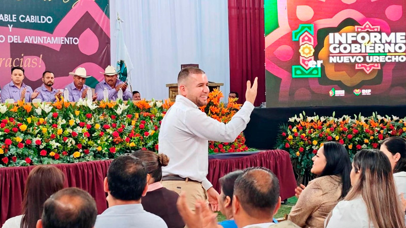 Impulsa Reyes Galindo trabajo en unidad con municipio de Nuevo Urecho  