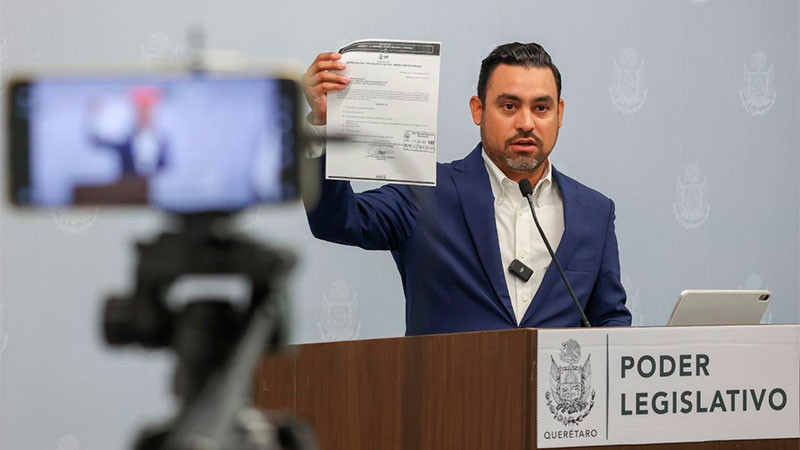 Presenta Homero Barrera McDonald una iniciativa para reformar la “Ley Orgánica del Poder Legislativo del Estado de Querétaro” 