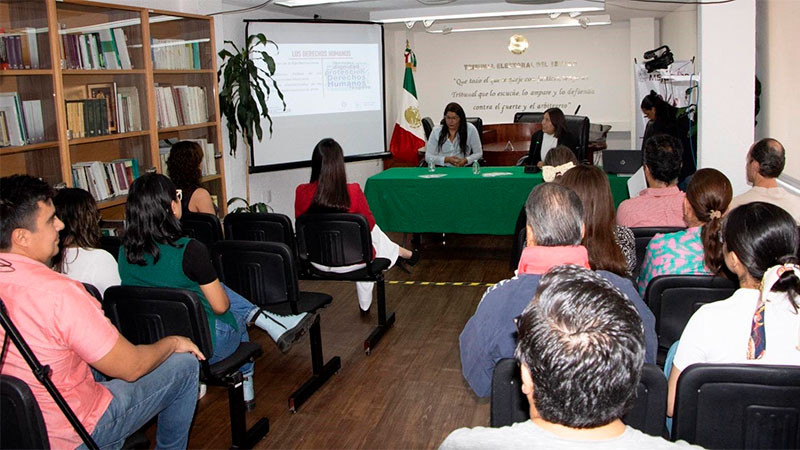 Inaugura Magistrada Yurisha Andrade Morales curso para Prevenir el Acoso, Hostigamiento y Violencia Laboral 