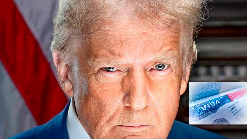 Revisan a más de 55 millones de personas con visa en EU; gobierno de Trump busca posibles infracciones  