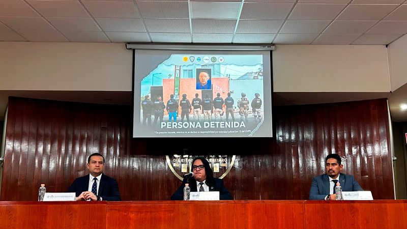 Detienen tras operativo de la FGEQ a tercer presunto implicado del multi homicidio de Los Cantaritos  