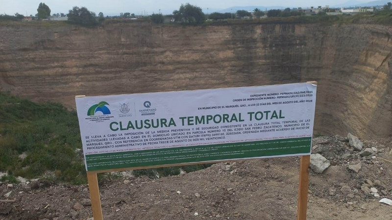 Clausura PEPMADU banco de tiro en El Marqués 