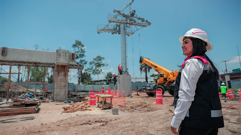  Teleférico de Morelia se pintará con murales urbanos: Gladyz Butanda 