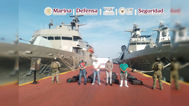 Crimen pierde más de 139 millones de pesos tras segundo decomiso en costas de Guerrero: Marina frustra llegada de más de un millón de dosis a las calles 