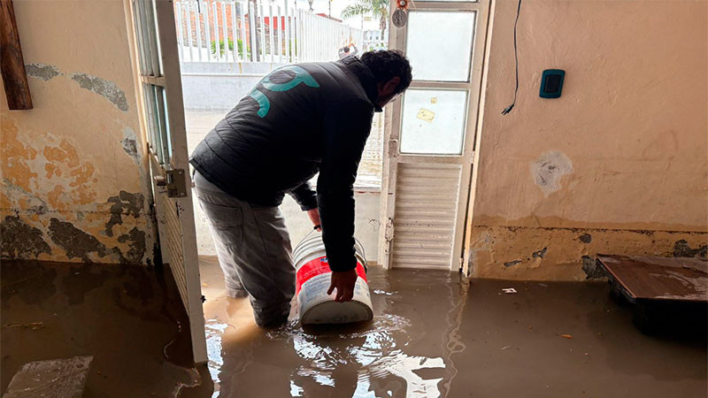 Resultaron afectados al menos el 30% de comercios afiliados a la CANACO de Querétaro por inundaciones  