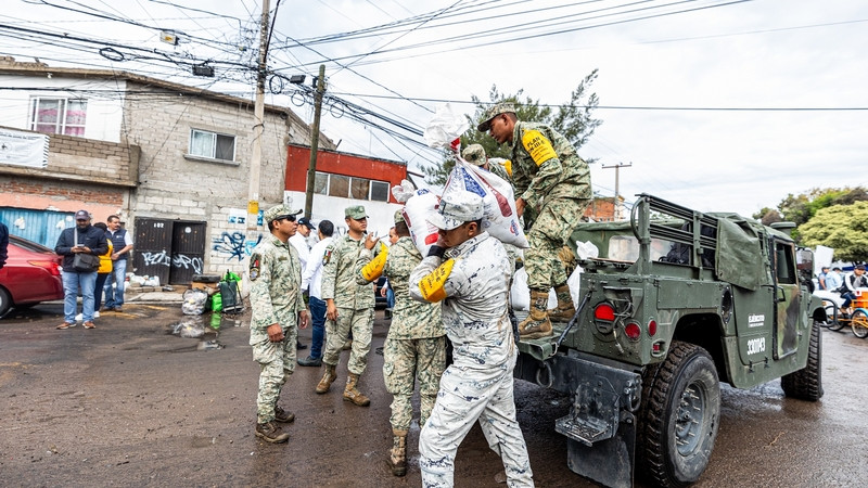Juntos, sociedad y gobierno trabajan para superar contingencia por lluvias en Querétaro 