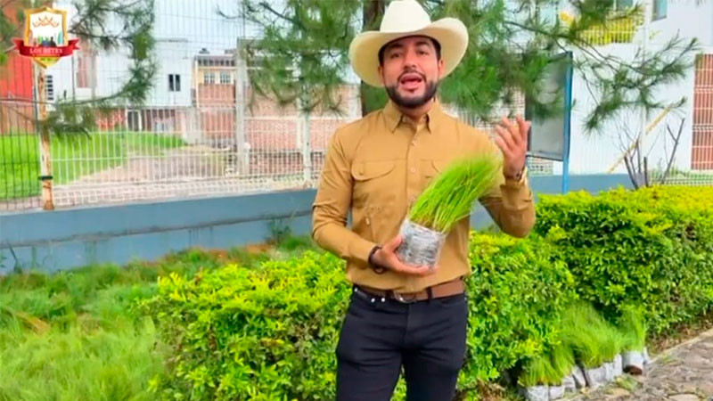 Ayuntamiento de Los Reyes impulsa la plantación de más de 80 mil árboles, Humberto Jiménez convoca a la población a participar 