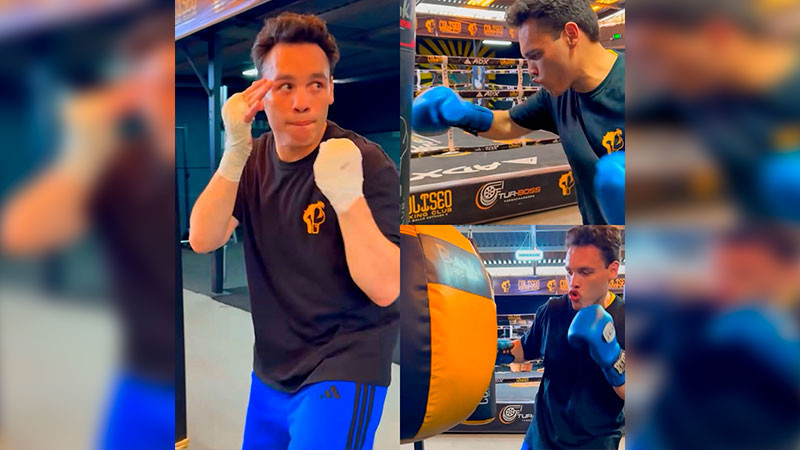 Julio César Chávez Jr. fue visto entrenando box en un gimnasio de Hermosillo; está en espera de su próxima audiencia  