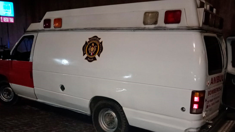 Hieren de gravedad a sujeto con arma blanca, en Zitácuaro, Michoacán 