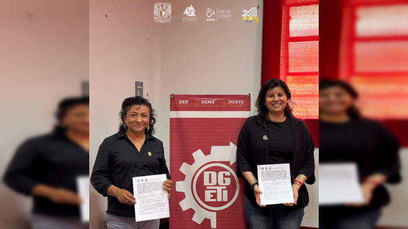 UAER UNAM y CBTis 12 ratifican convenio de colaboración 