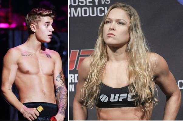 Justin Bieber se burla de la derrota de Ronda Rousey  