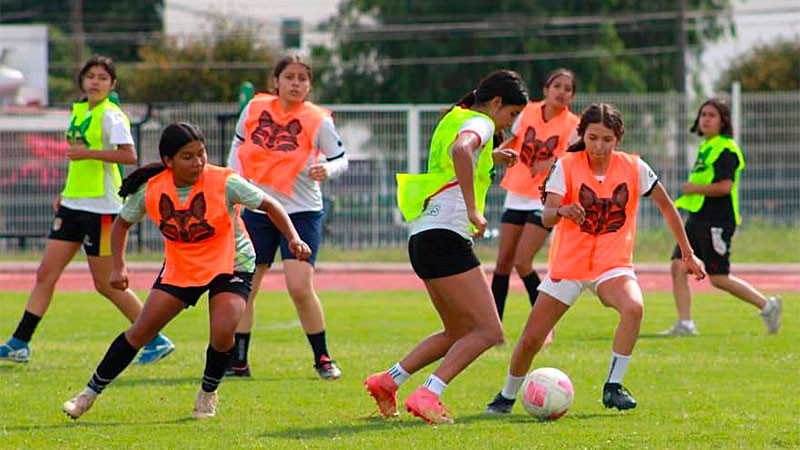 Exitosas las visorias para el equipo femenil de Tercera División de la UMSNH  
