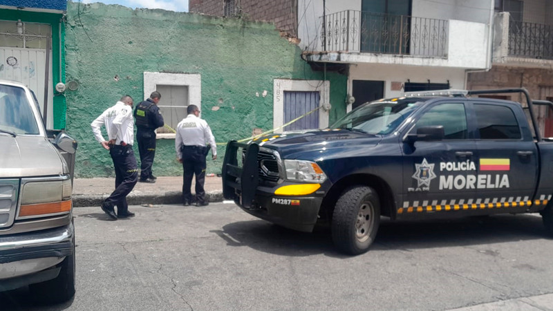 Reportan hallazgo de restos óseos en domicilio de Morelia Michoacán 