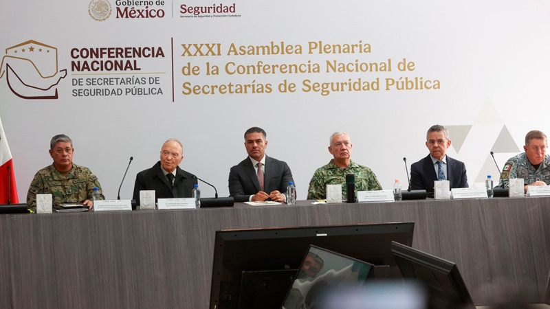 Michoacán con resultados positivos en combate contra la extorsión: García Harfuch 