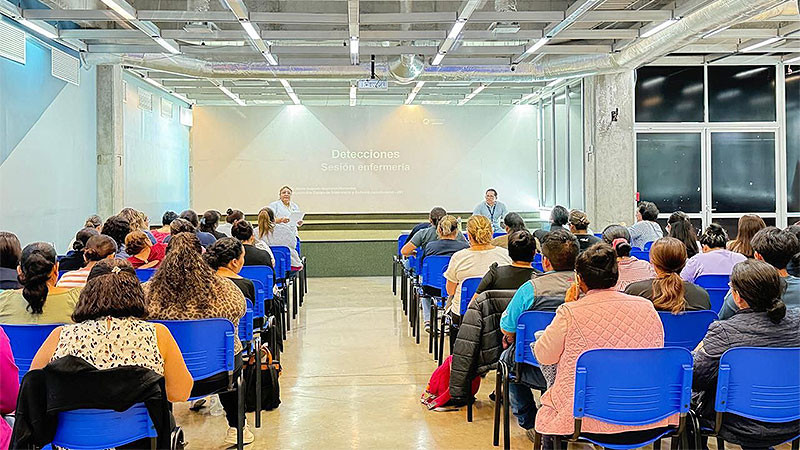 Capacita SESA Querétaro en Tamiz Metabólico 