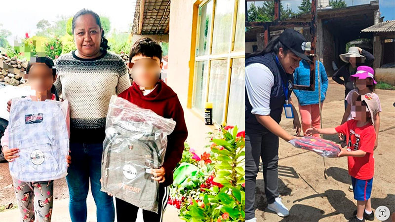 Gobierno de Morelos entrega paquetes de útiles escolares en apoyo a las familias del municipio 