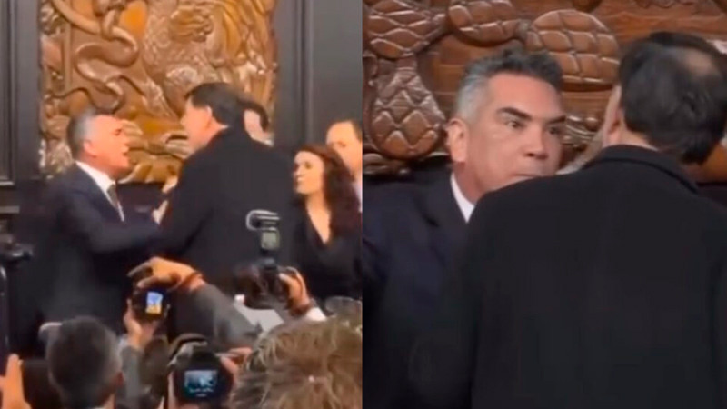 Noroña denunciará a 'Alito' Moreno por altercado en la Permanente 
