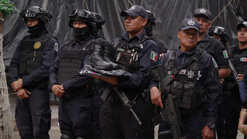 Históricamente, la Policía Municipal de Huetamo está acreditada con el 95%  