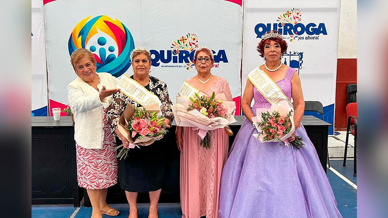 Celebra Quiroga con orgullo y cariño a las y los abuelos en su día 