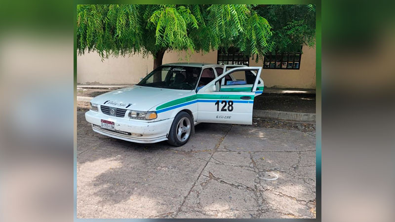 Asesinan a taxista en Apatzingán, Michoacán 